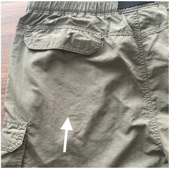 REI Co-op Sahara Convertible Pants Mens XXL 32L Green Nylon UPF - Picture 5 of 10